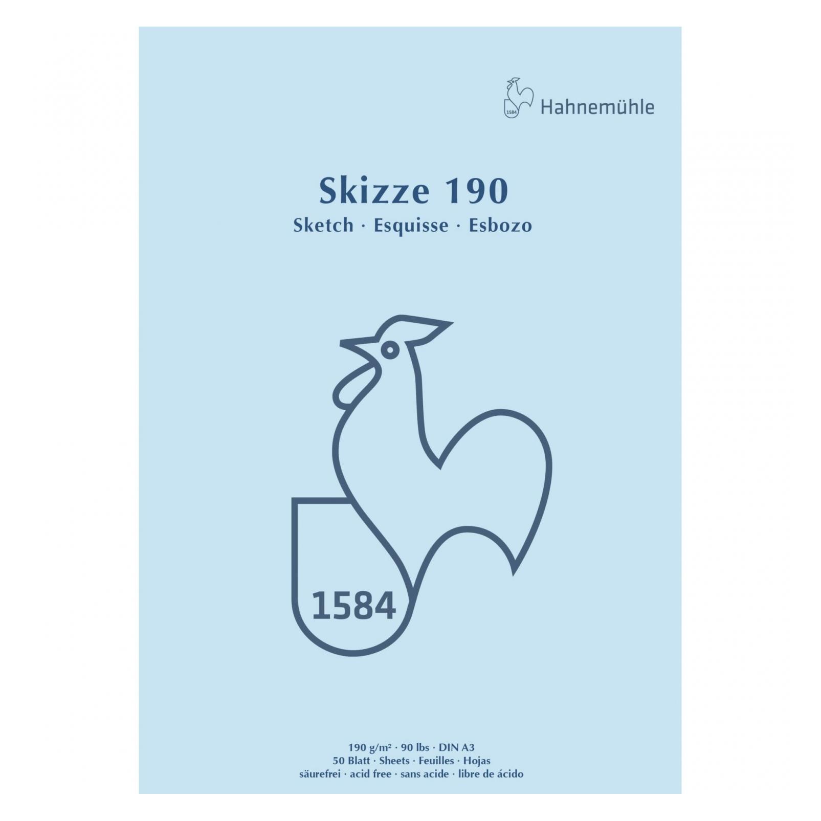 Hahnemühle Skizzenblock Skizze 190 (A3, Harter Einband) (60127434)