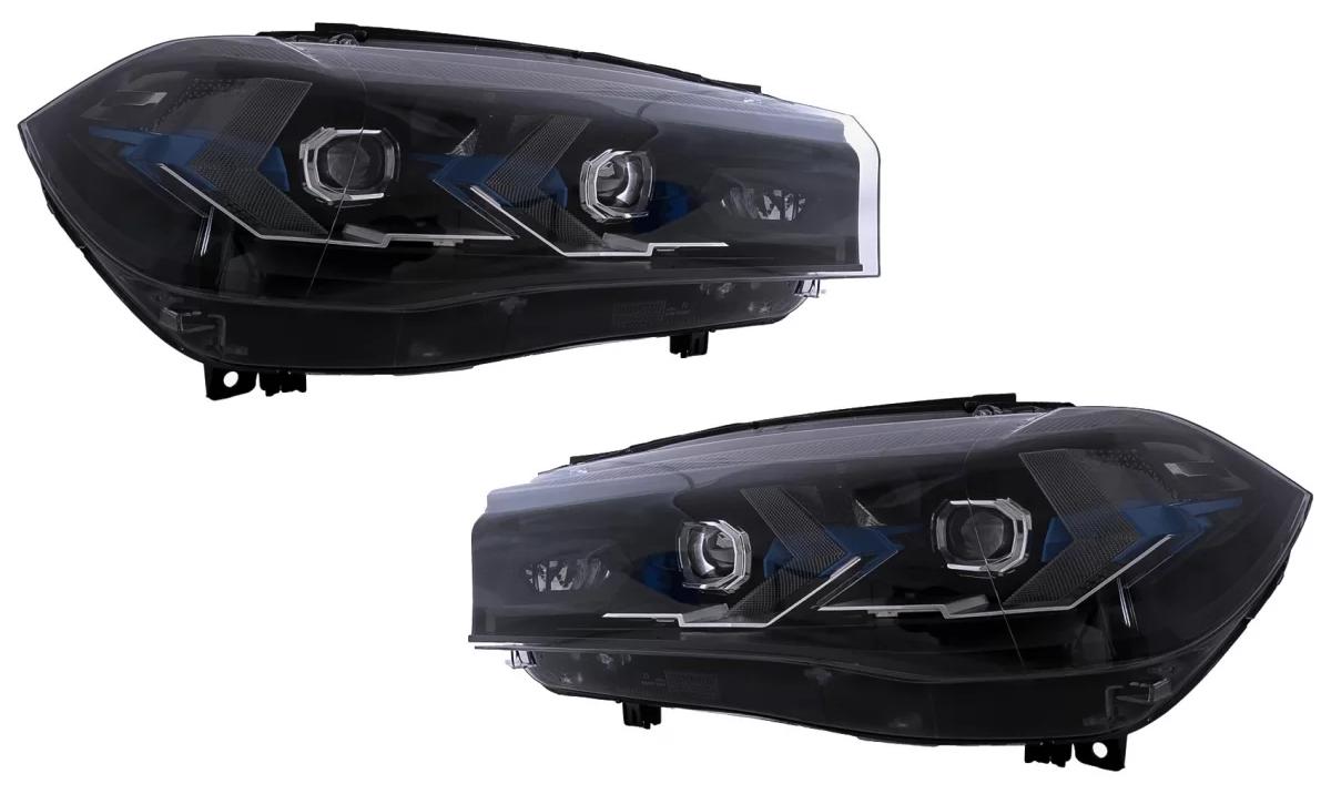 LED TFL Tagfahrlicht Scheinwerfer für BMW X5 F15 2013-2018 Umrüstung auf G05-Design.