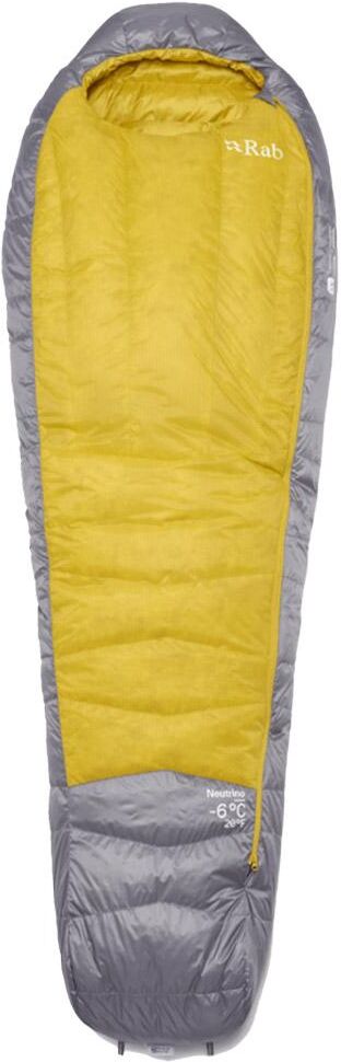 RAB  - Neutrino -6C / 20F Womens Zinc Dak Pollen - Regular Left Zip - Sac de couchage