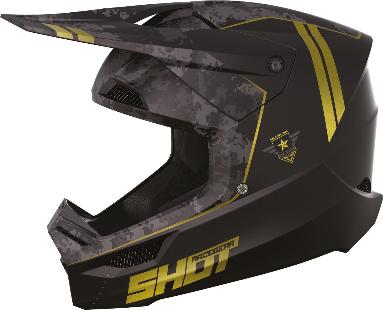 Shot Furious Army Motocross Helm A08-21C1-B01-11