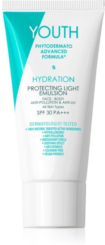 YOUTH Hydration Protecting Light Emulsion protective cream for the face and body SPF 30 50 ml