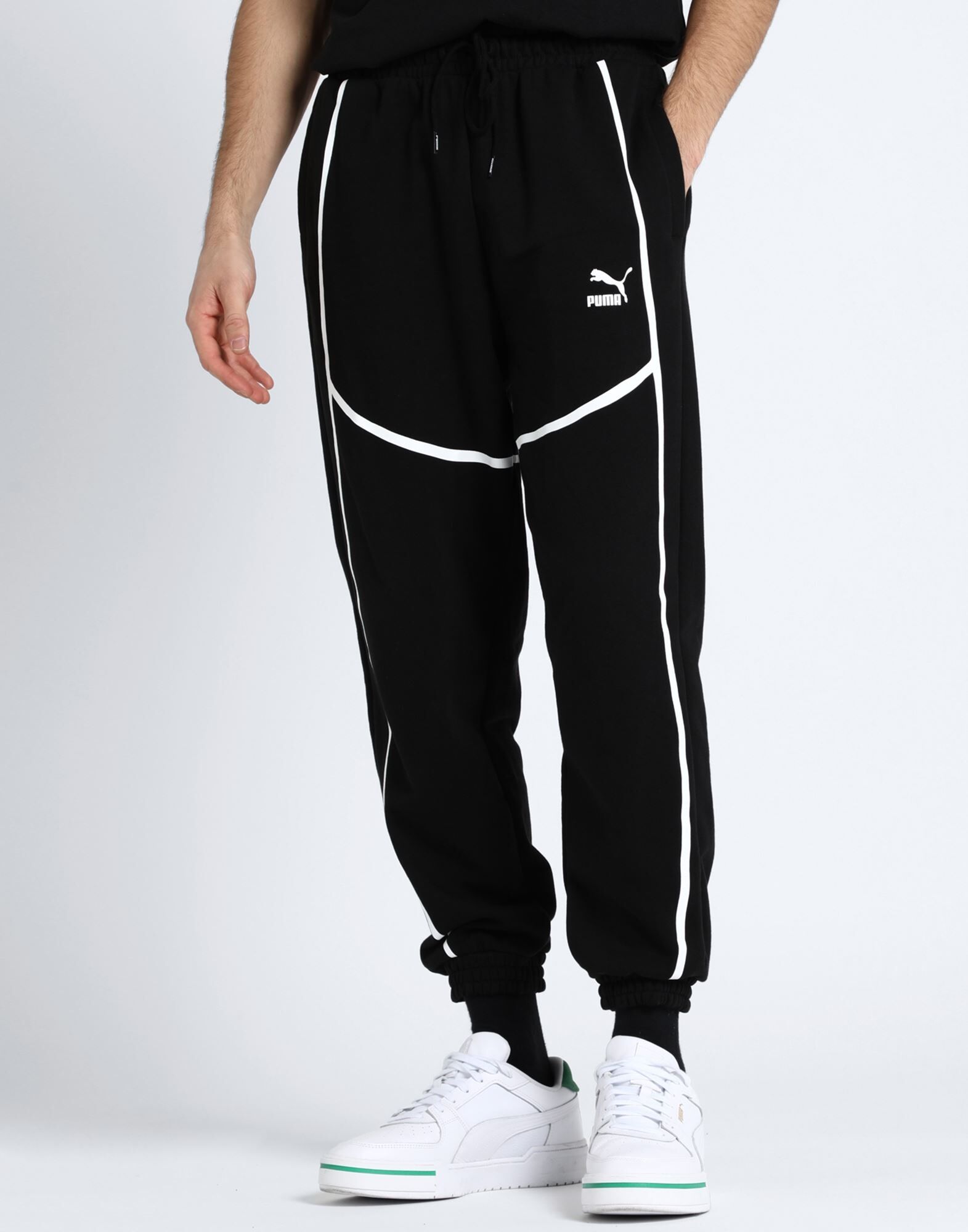 Puma Pantalones Hombre Negro L Hombre