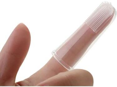 Uplift Picks Soft Pet Finger Toothbrush For Dog And Cat Dental Care 1 Pc