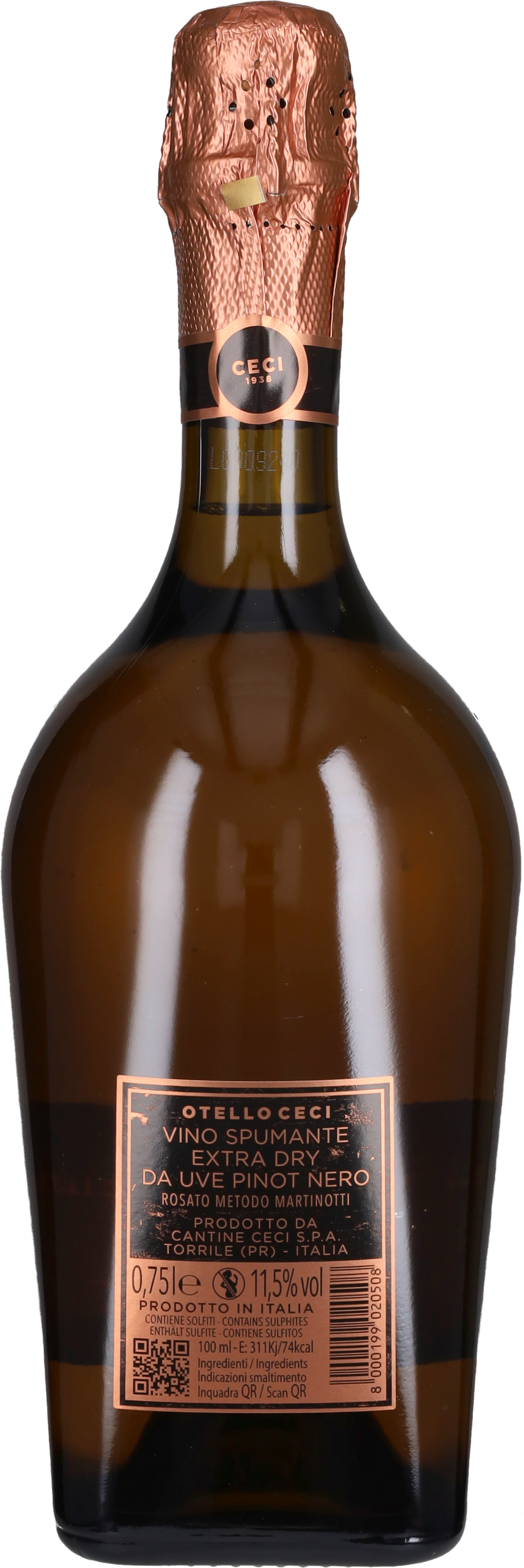 Cantine Ceci Spumante 'Otello Rosé 1813' Ceci
