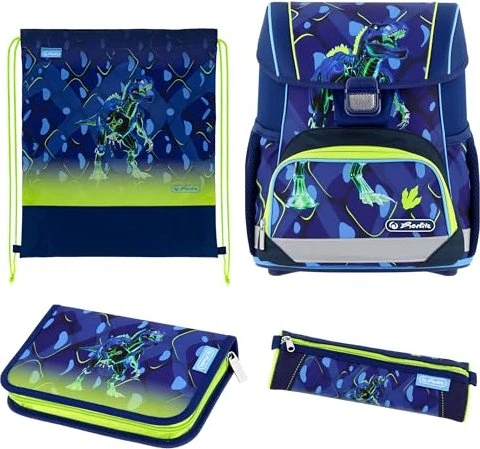 Herlitz Schulranzen Loop Plus T. Rex Explorer