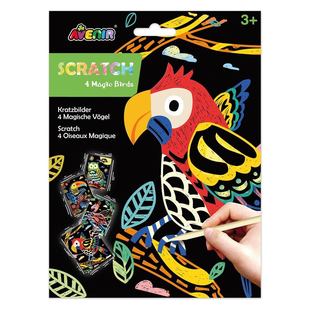 Avenir Kratzbilder Vogel (6920773315696-6920773315696)