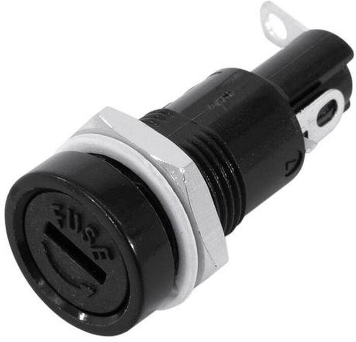 EuroLite Sicherungshalter Mit Gewinde + Mutter