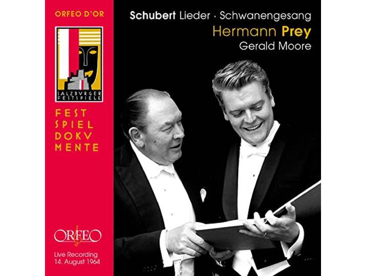 Schubert Lieder; Prey, Moore