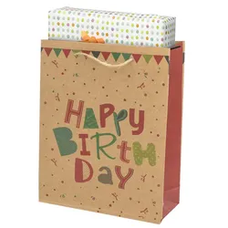 Idena Geschenktüte Geburtstag Motiv 18,0 x 23,0 cm, 1 St.