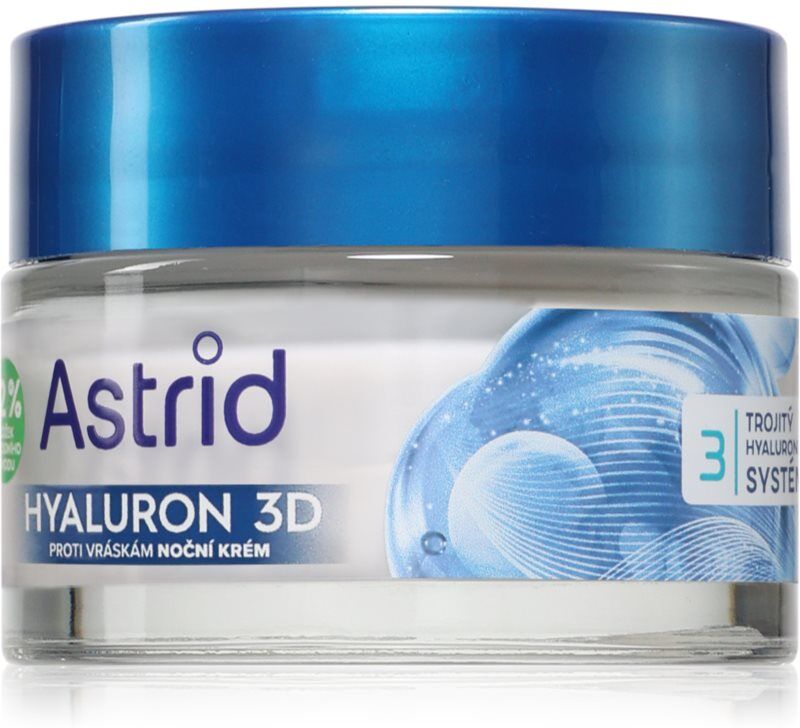 Astrid Hyaluron 3D crème de nuit raffermissante anti-rides 50 ml