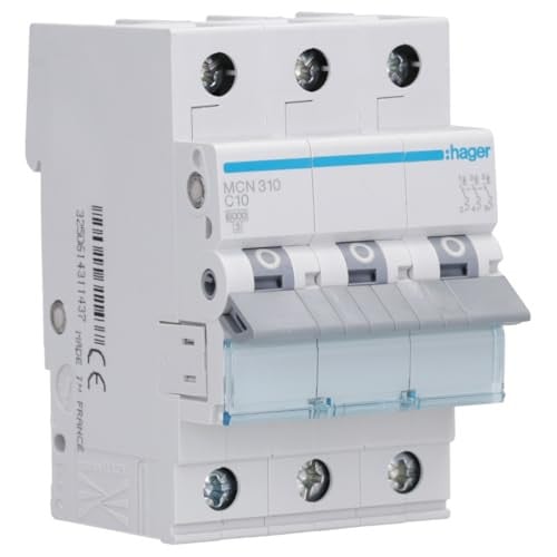 Hager MCN310 3P elektrische schakelaar
