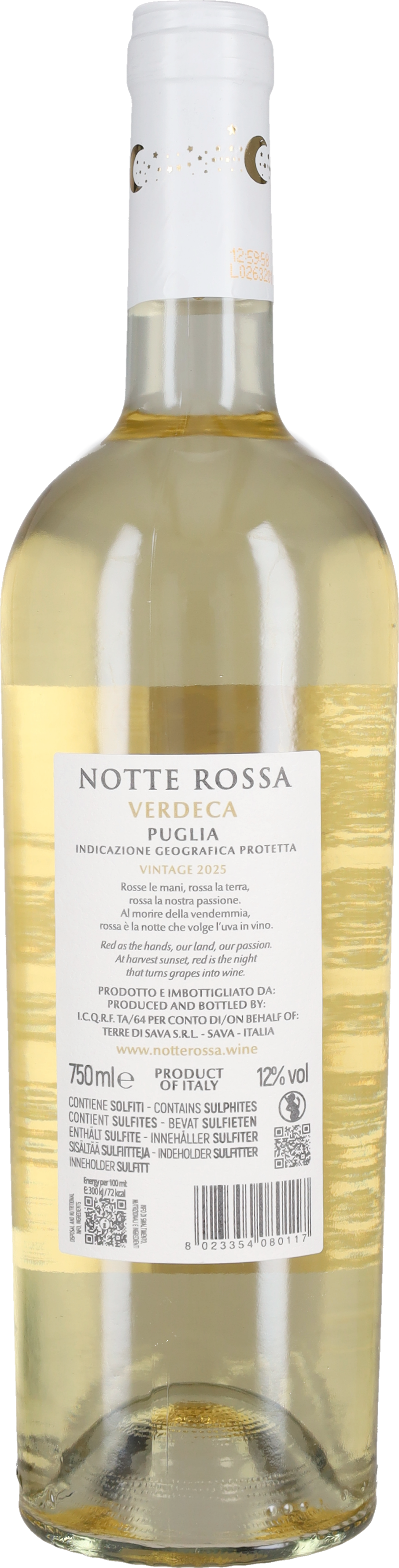 Notte Rossa Verdeca 2025