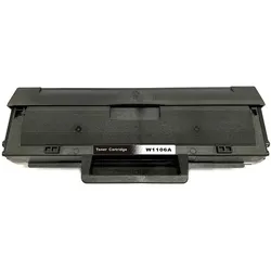 Kompatible Tonerkartusche HP W1106A, 106A black, schwarz mit Chip