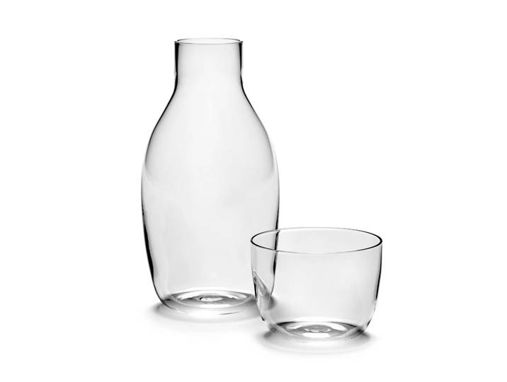 Serax Carafe avec Verre Passe-Partout Transparent
