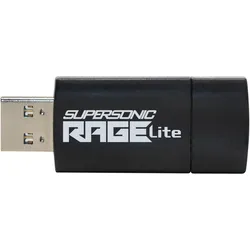 Patriot Supersonic Rage Lite (512 GB, USB-A), USB Stick, Schwarz