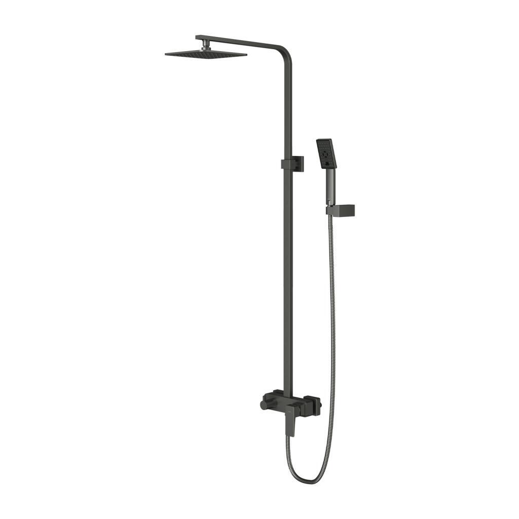 Omnires PARMA PM7444GR Duschset, Graphit