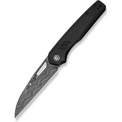 Civivi, Mehrzweckmesser, Guile Damascus Black Micarta Messer