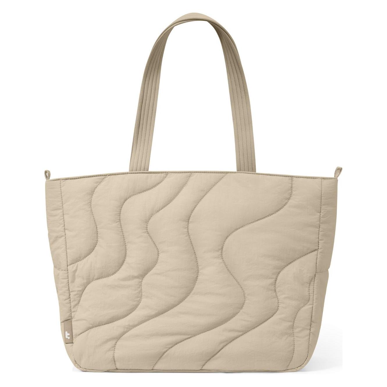tomtoc Terra-T38 Puffy Laptop Tote Bag, 13.5L, beige (16", Universal) (T38M1K2)