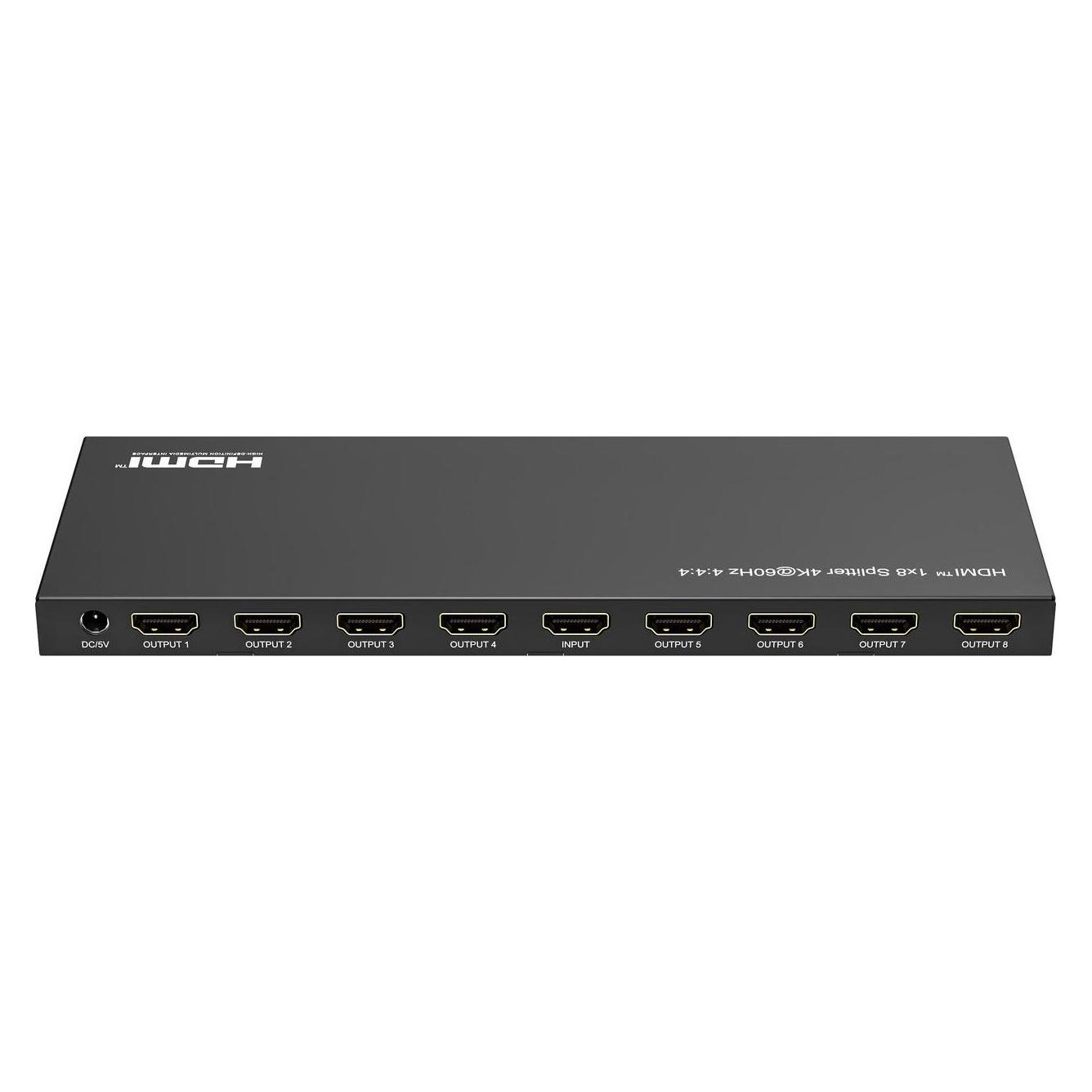 MicroConnect HDMI 4K Splitter 1x 8 Support (MC-HDMISPLITTER0108-4K)