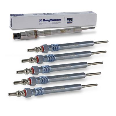 Bestprice 5x Glühkerze + 1x Glühkerze (inkl. Drucksensor) [Hersteller-Nr. 40670073] für Audi