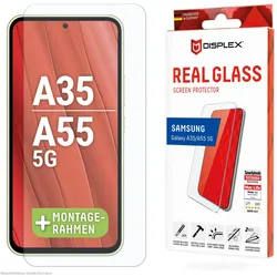DISPLEX Panzerglas 2D/ Clear (10H) für Samsung Galaxy A35/A55 5G