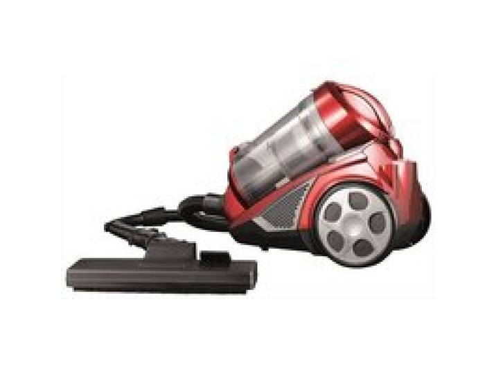 Aspirateur Sans Sac Multi Cyclone Klaiser Alligator 2500W - Rouge - Ultra Puissant - Cordon Extra Long 7m