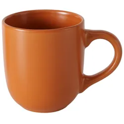 Boltze Keramik Becher Pastell, 300 ml, Orange