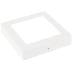 DOTLUX LED-Panel TOPsquare 225x225mm 18W 4000K mit Aufbaurahmen quadratisch