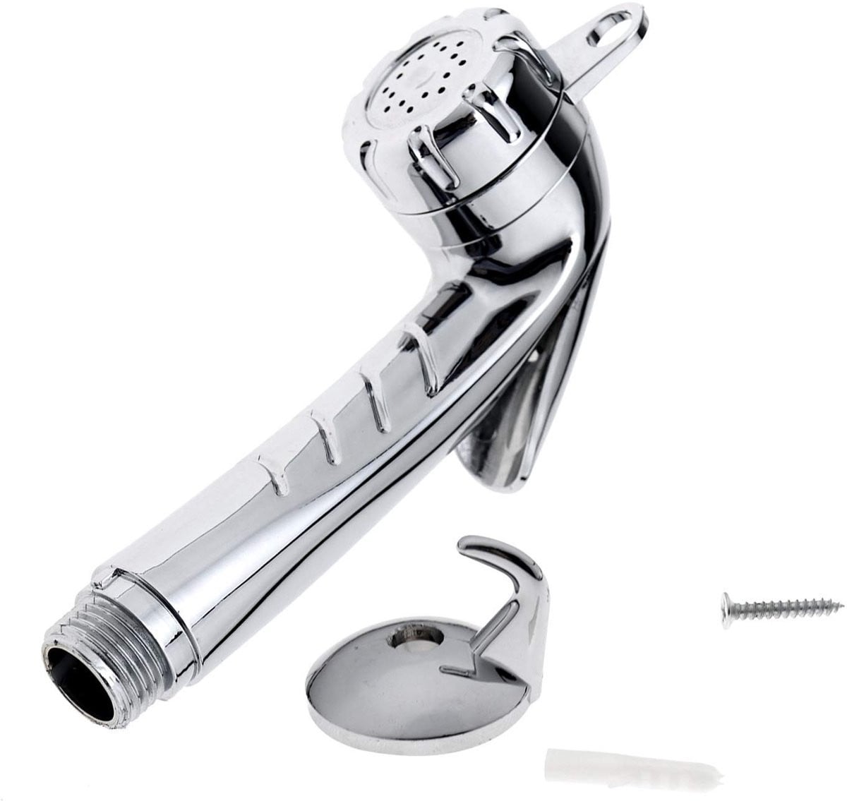 Allecto Handheld Douchekop Bidet Spray - Zilver/Chroom