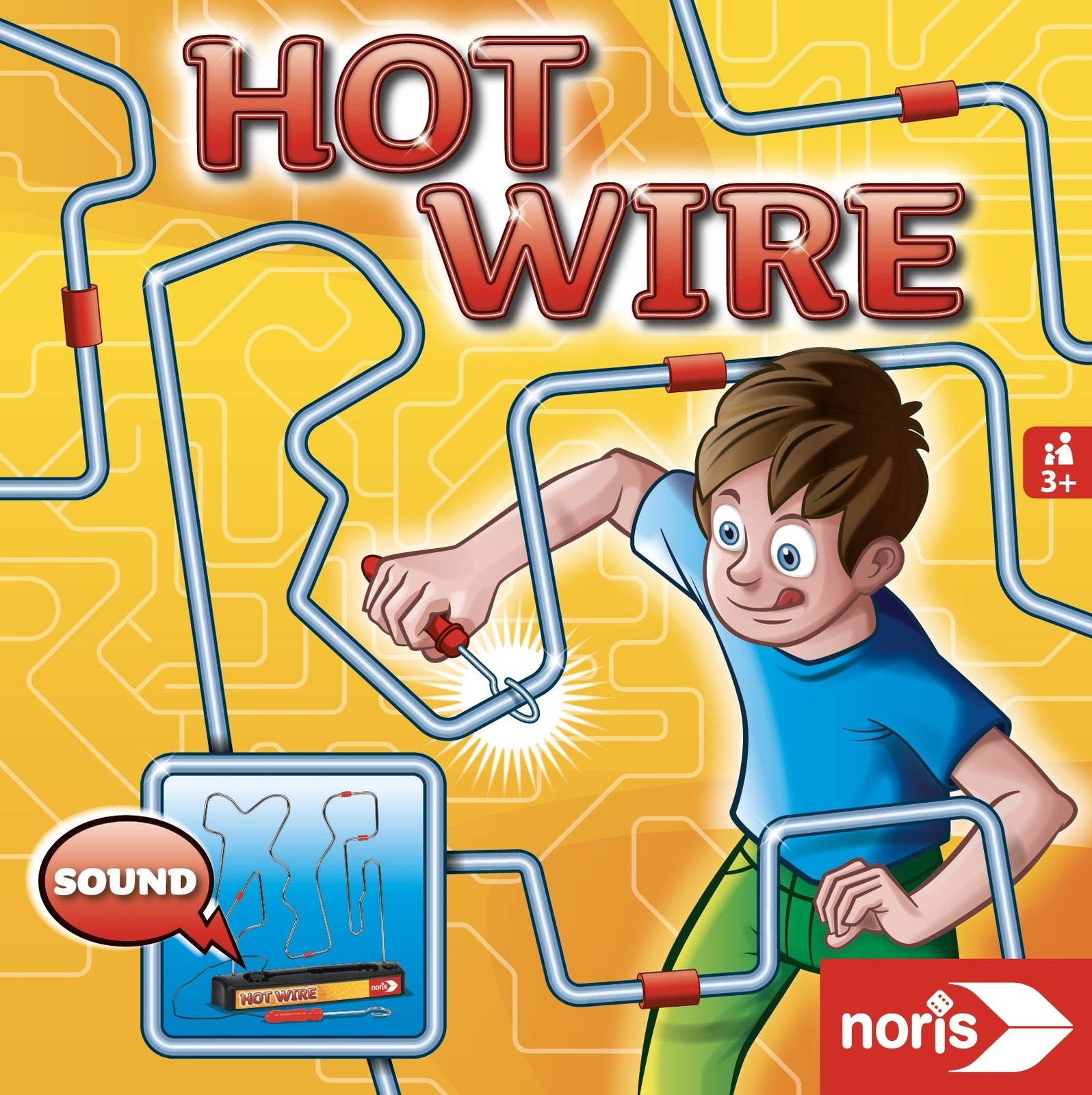 Noris Hot Wire Heet Draad behendigheidsspel voor kinderen vanaf 3 jaar