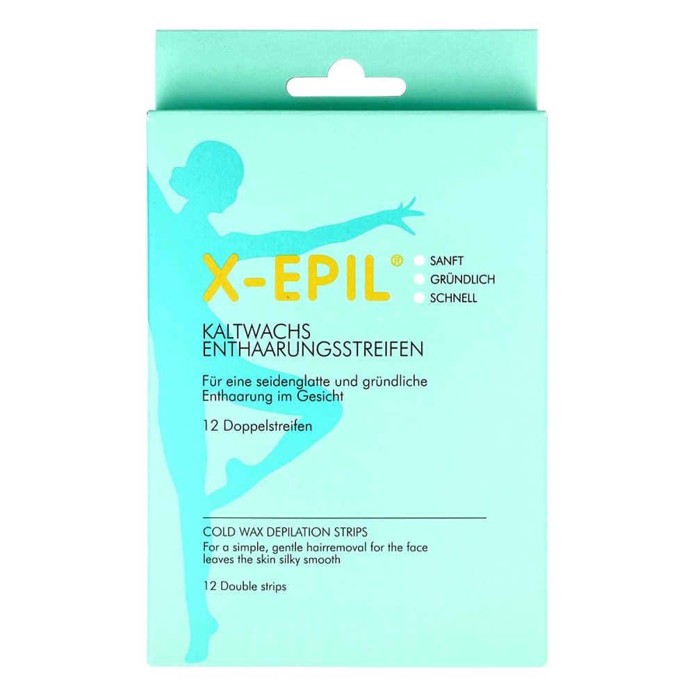 B Brilliant Lifestyle GmbH X-epil Kaltwachsstreifen für d.Gesicht 08521454