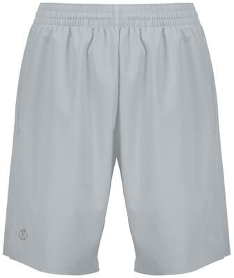 Holloway 229656 Youth Weld Shorts in Silver size Large   Polyester/Spandex Blend