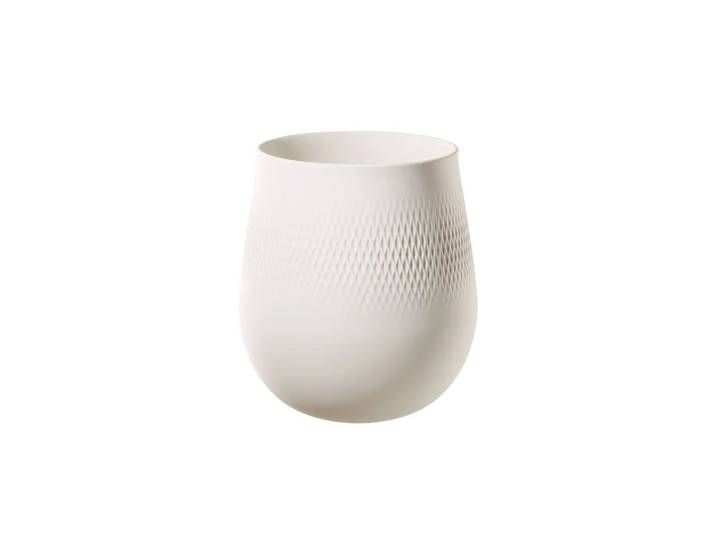 Villeroy & Boch Vase Collier Blanc Carre grand