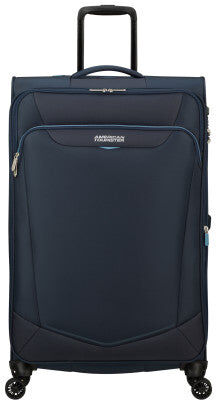 American Tourister SummerRide 80cm 4-Wheel Expandable Suitcase - Navy