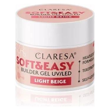 Activeshop Claresa Light Beige Nail Builder Gel - 12g (Kunstnägel, Hellbeige) (5903819820584)