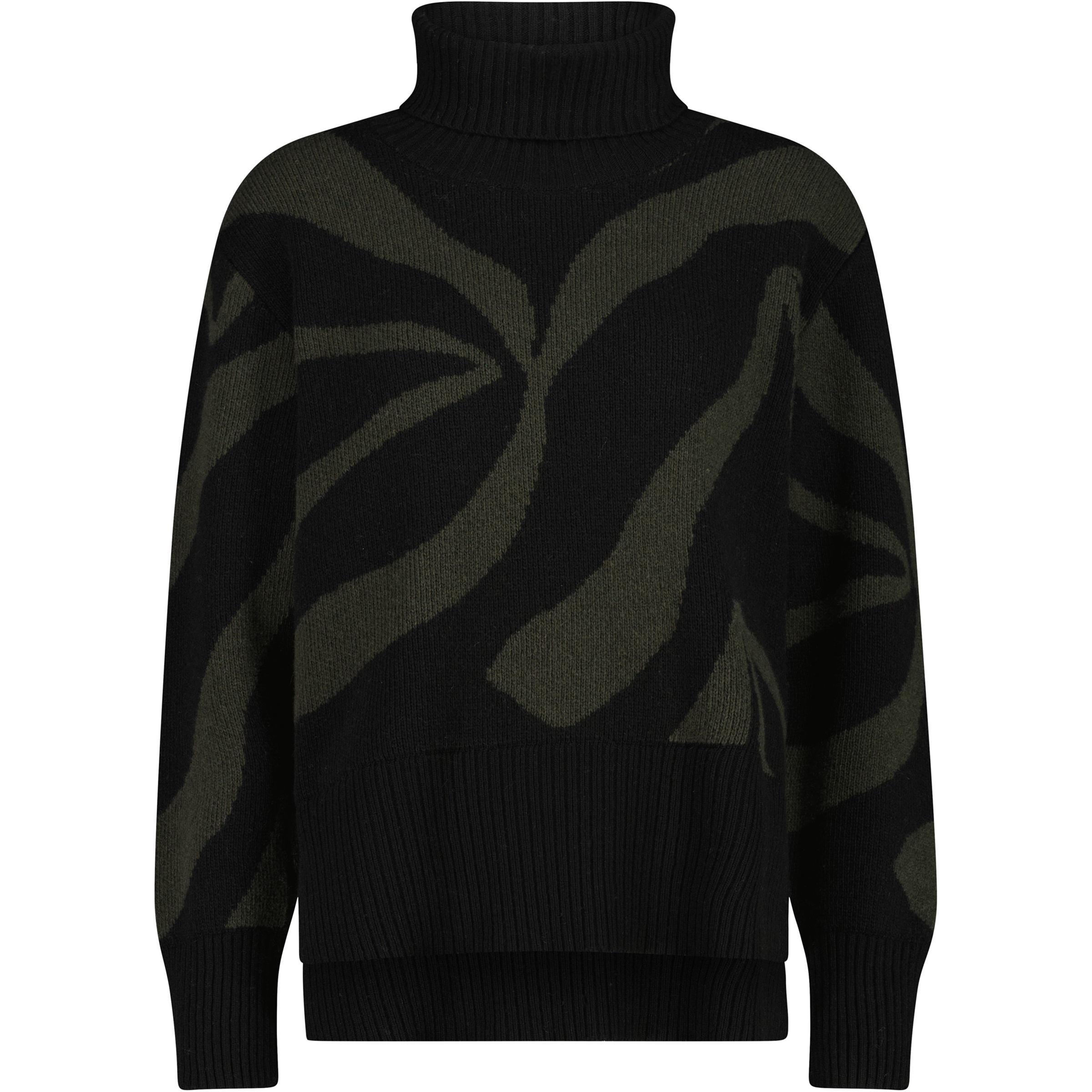 CMP Knitted Damen Pullover schwarz Größe L Skifahren