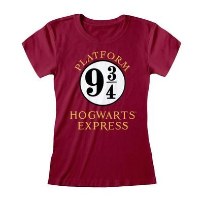 Harry Potter Hogwarts Express Womens Purple T-Shirt S