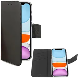 Celly Wally (Apple iPhone 11), Smartphone Hülle, Schwarz, Braun