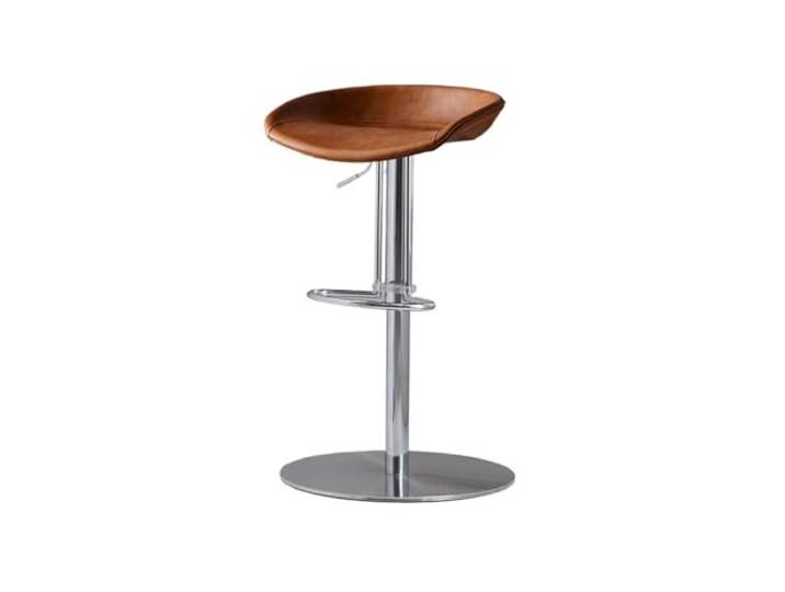 Bvn5kQ3dy Barstühle Hebbarer, 57–78 cm hoher Sitzhöhen-Barhocker aus Eisen mit Drehgelenk(Orange)