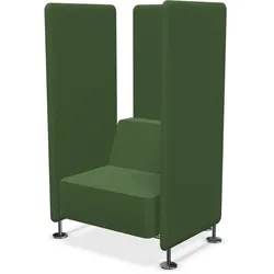 Profim Wall In 23 Sessel mit drei Trennwänden frei konfigurierbar