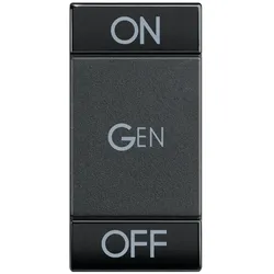 Legrand L4911AFN Wippe ”On-Gen-Off” 1-Modulig Anthrazit