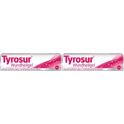 Tyrosur Wundheilgel 2x 2x25 g Gel