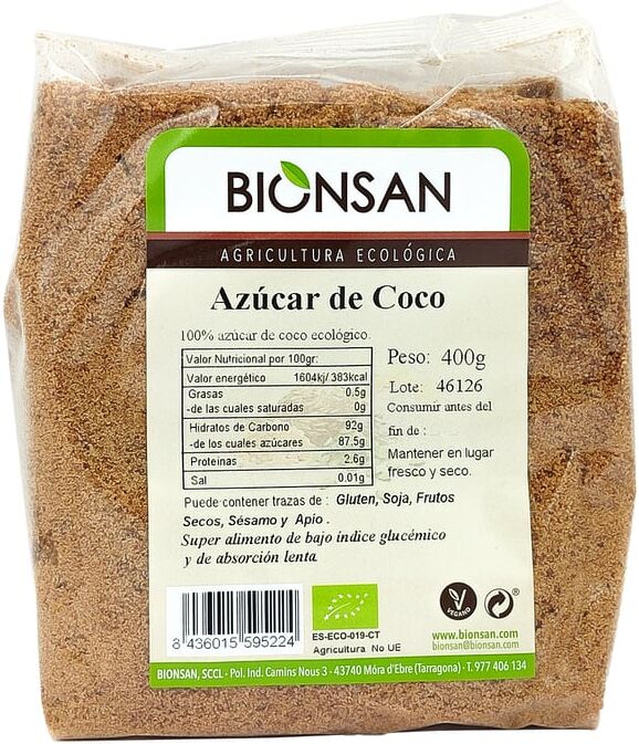 Bionsan Açúcar de Coco Orgânico 400g