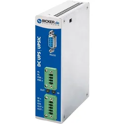 Bicker Elektronik Industrielle USV Anlage (DIN Rail) DC mit wartungsfreien SuperCaps (60 VA), USV