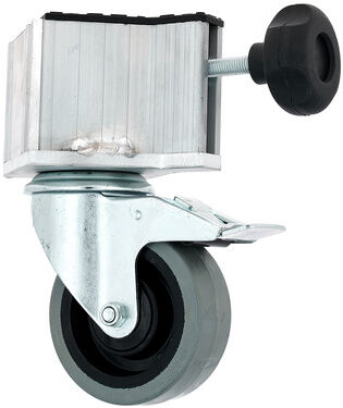 Stairville Tour Stage Rollriser Wheel 1