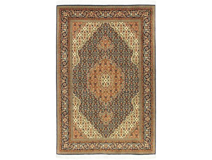 Täbriz 50Raj Teppich 100x154 Handgeknüpft Orientteppich Perserteppich Wolle mit Seide