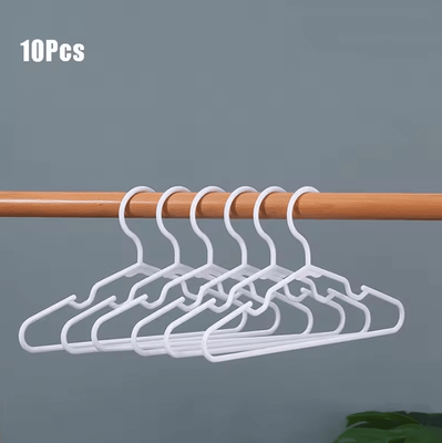 Inspire Curations Non Slip Space Saving Heavy Duty Clothes Hangers 10pcs White
