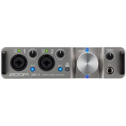 Zoom Uac-2 (USB), Audio Interface, Schwarz, Silber