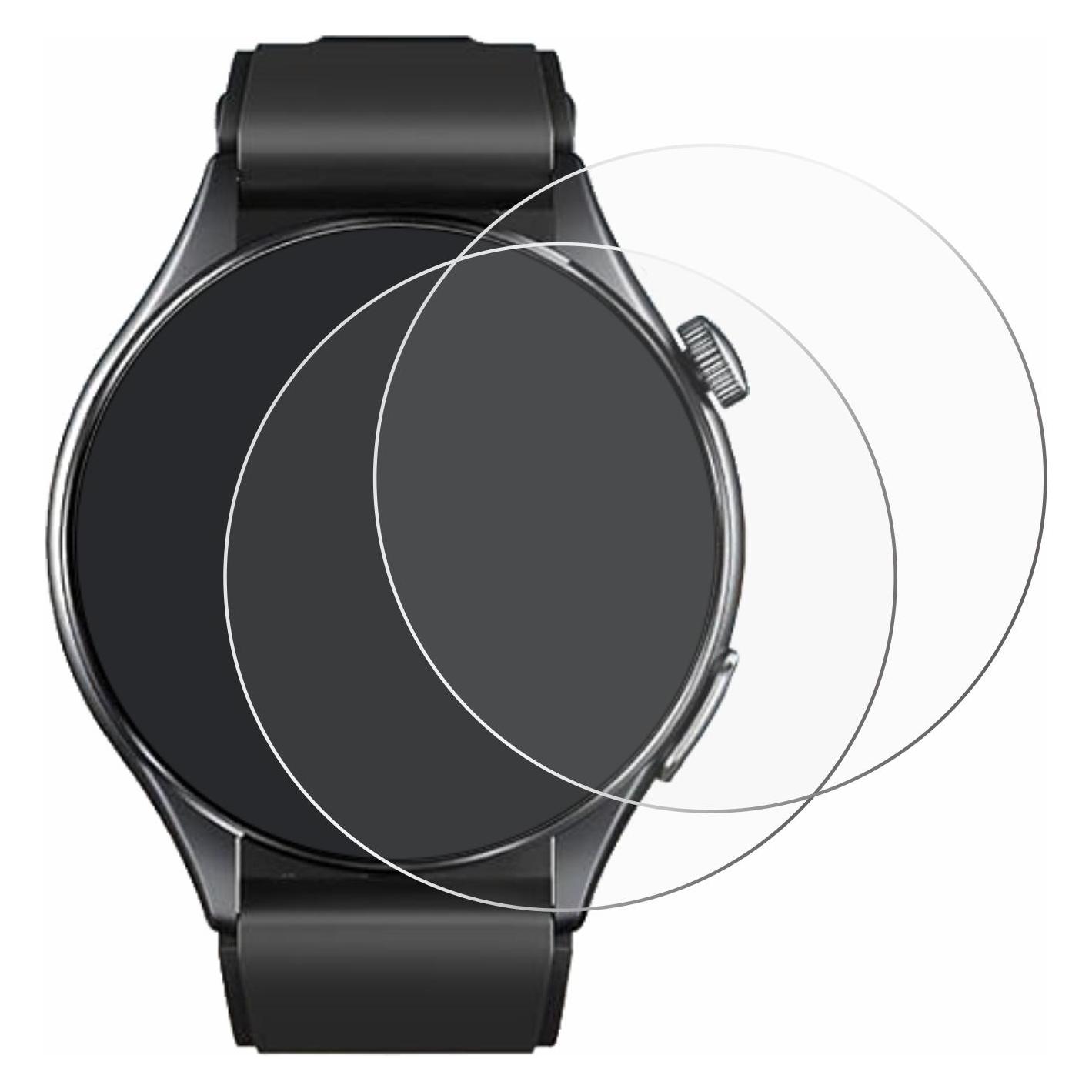 ScreenLeaf Schutzfolie für Marsyu Smartwatch 1.56" Displayschutz Display Schutz Folie Klar Transparent (6160825)