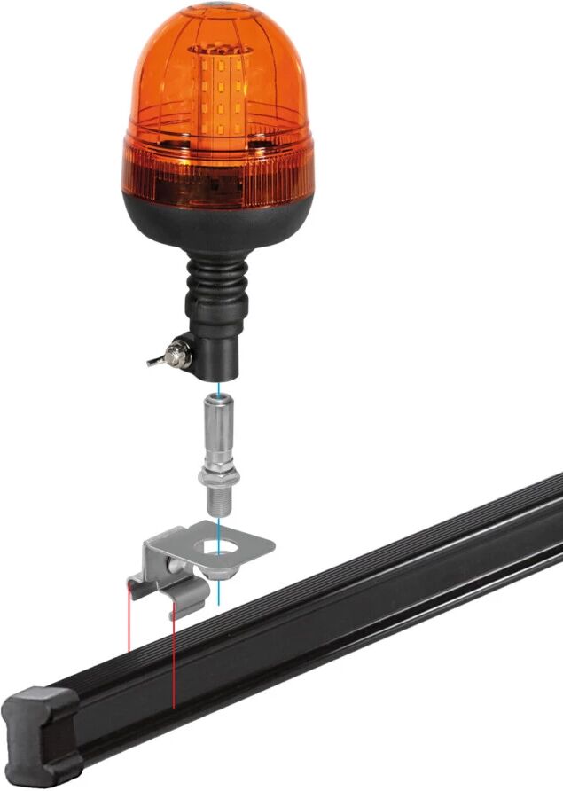 Nordrive SUPPORTI FARI ROTANTI DIN PER BARRE KARGO